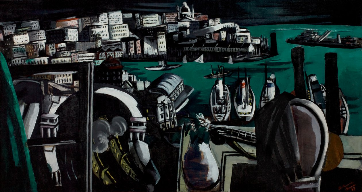 Janovský přístav od Max Beckmann