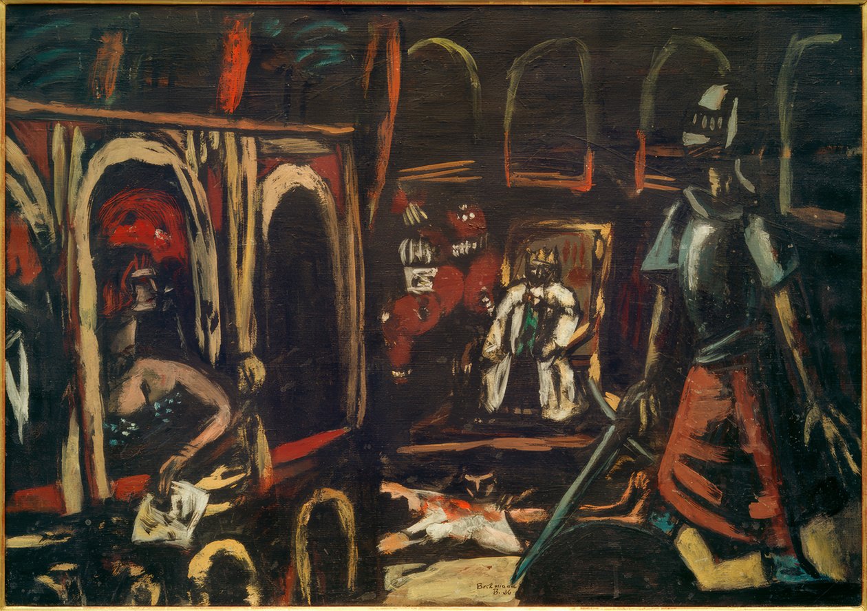 Divadlo snů od Max Beckmann