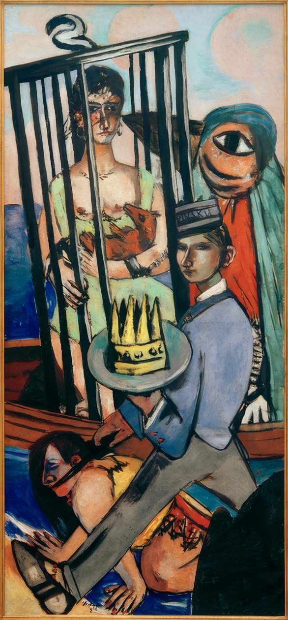 Pokušení (Pokušení svatého Antonína) od Max Beckmann