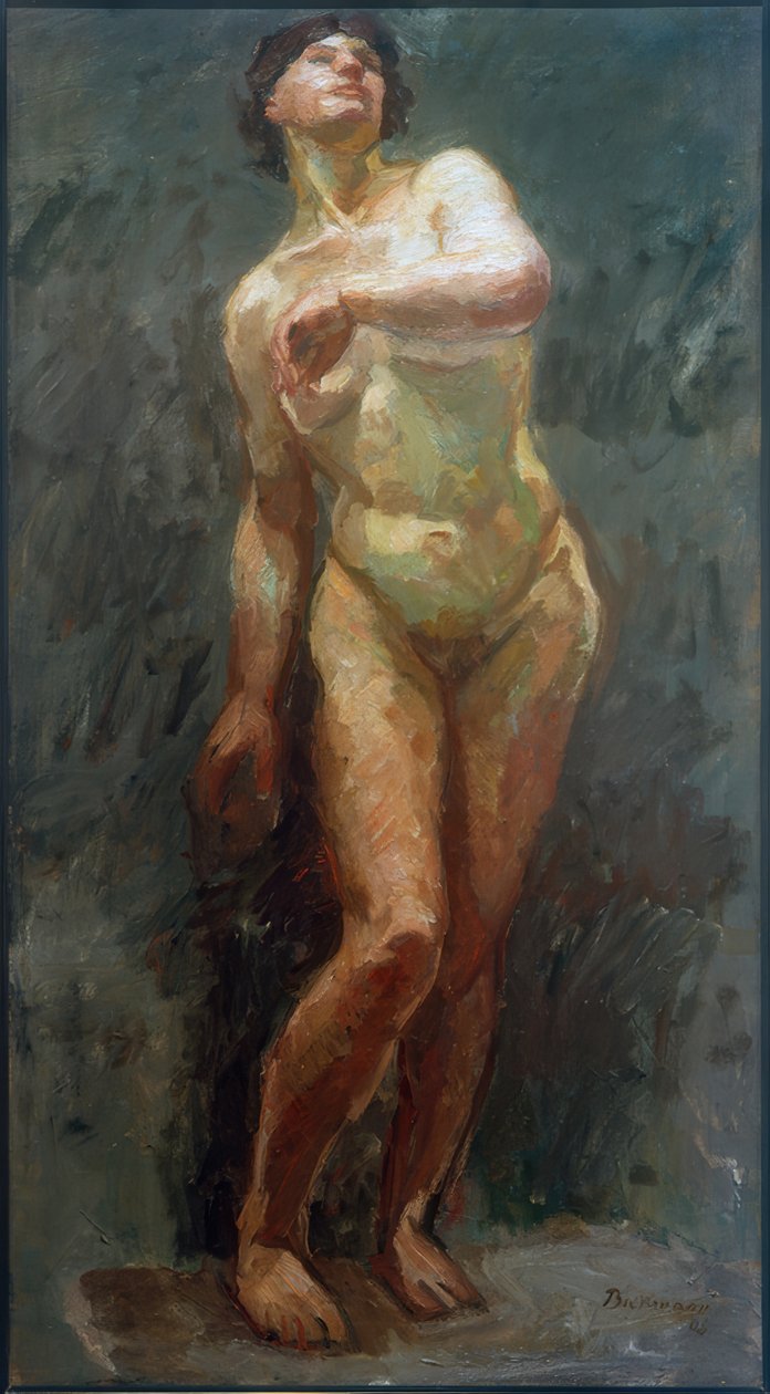 Ženský akt od Max Beckmann