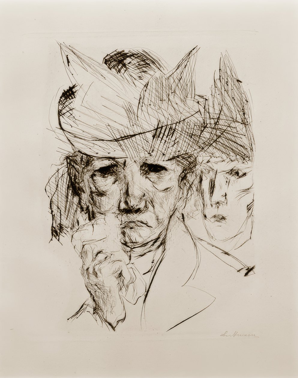 Plačící žena od Max Beckmann