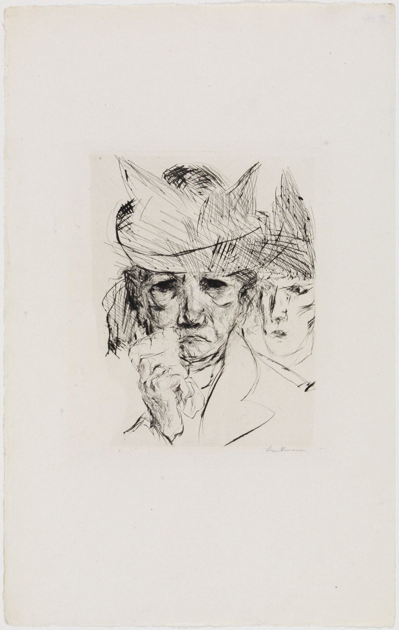 Plačící žena od Max Beckmann
