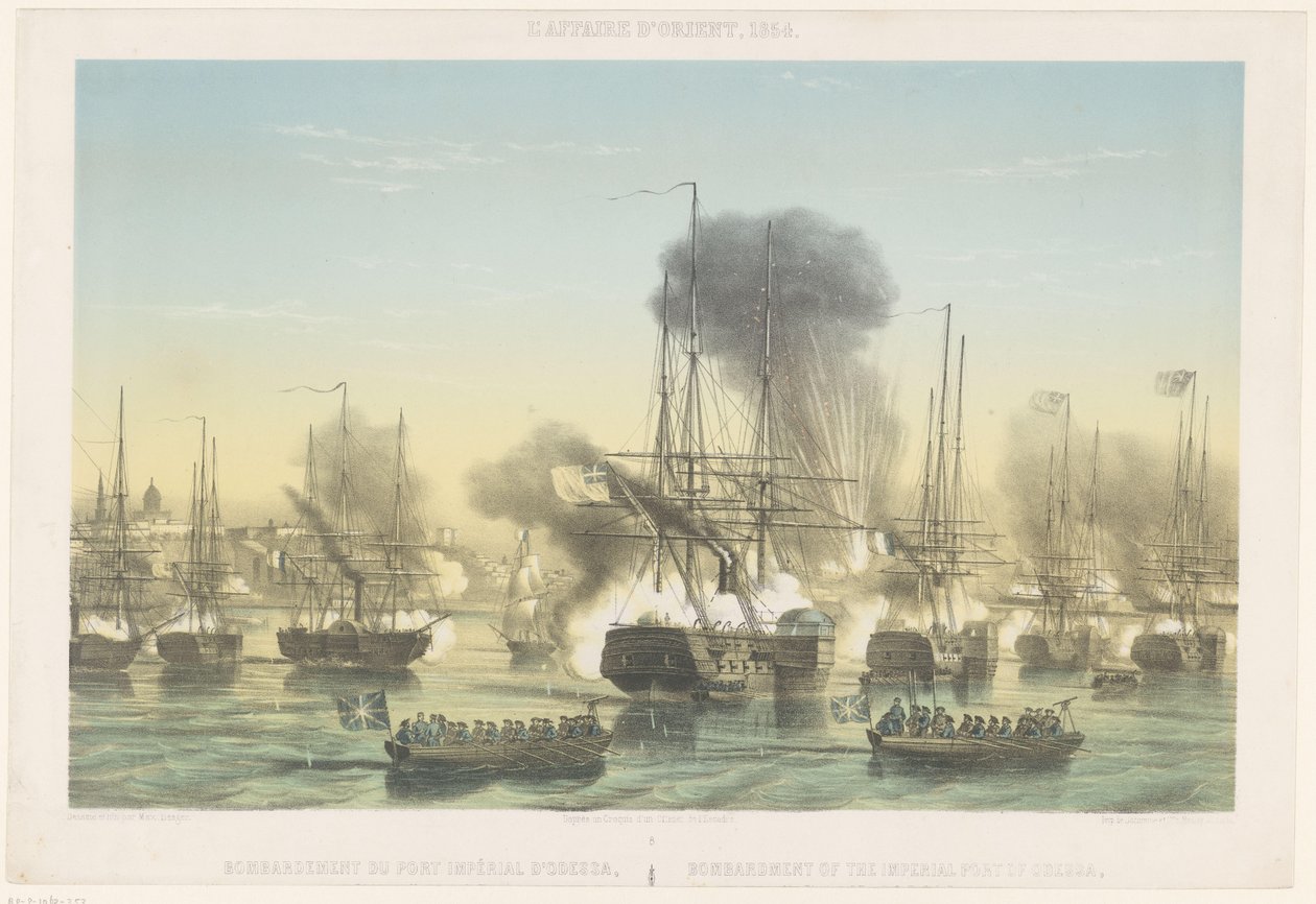 Bombardování Oděsy, 1854 L
