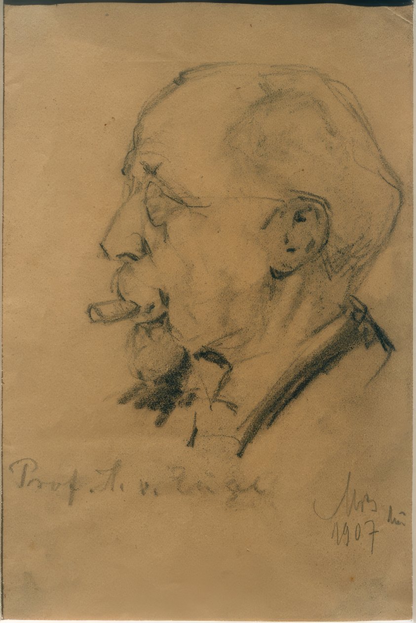 Portrét Heinricha von Reina od Max Bergmann