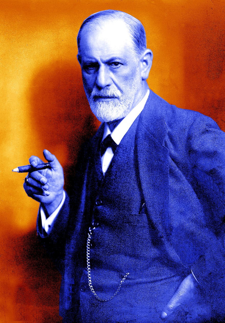 Sigmund Freud od Max Halberstadt