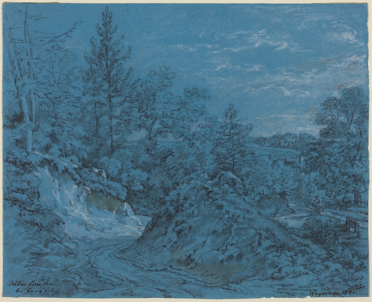Altenhausen u Freysingu od Max Joseph Wagenbauer