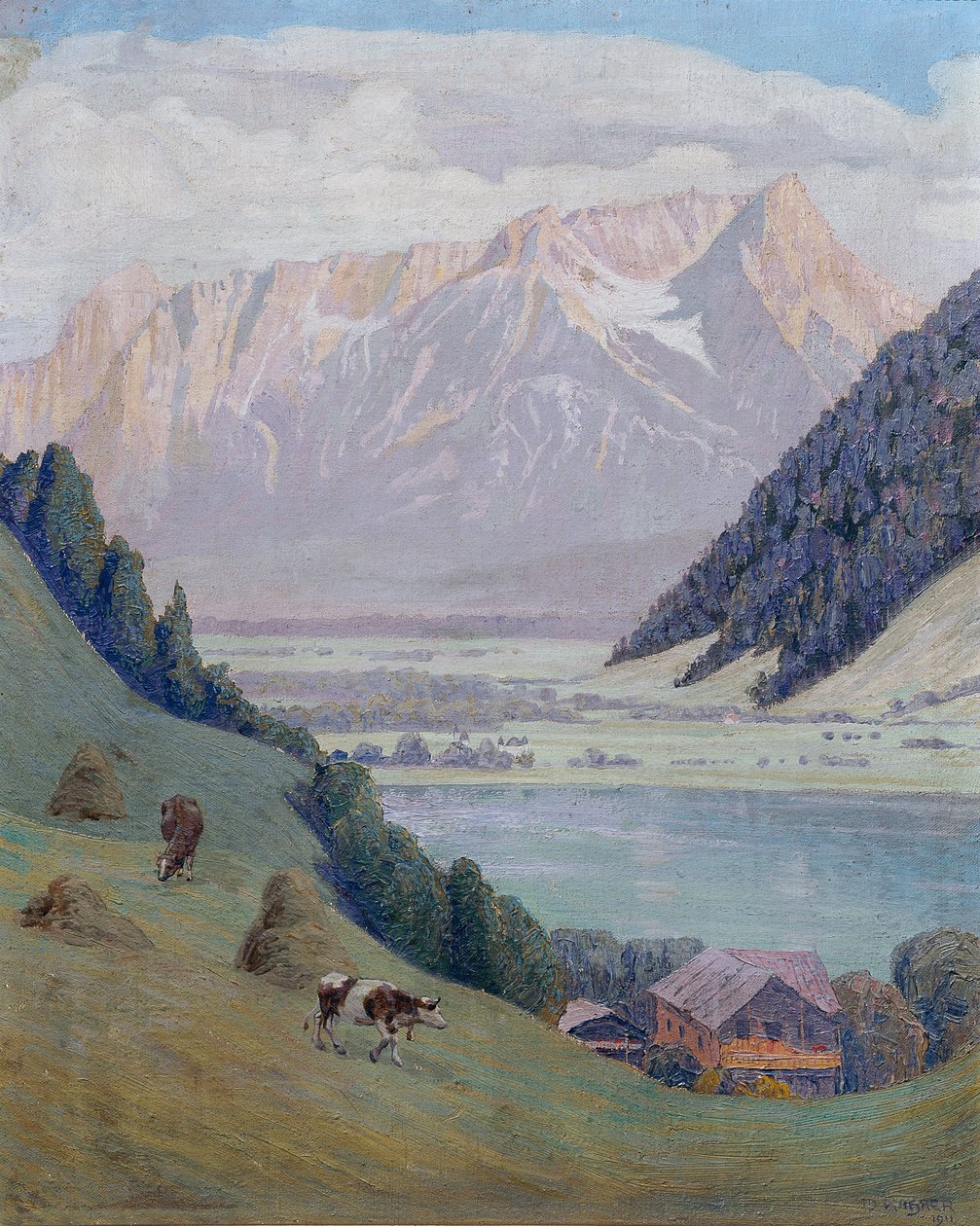 horské jezero od Max Kahrer