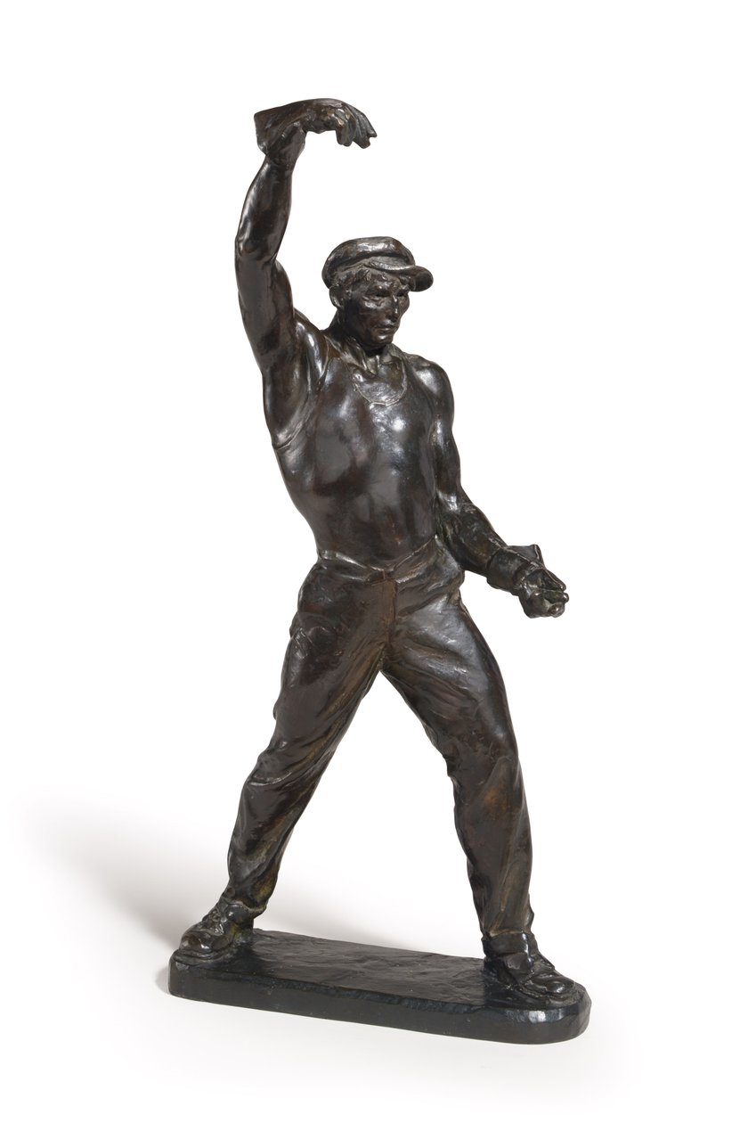 Foundryman (bronz s tmavě hnědou patinou) od Max Kalish