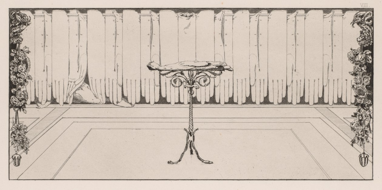 A Glove: Repose, 1880. od Max Klinger
