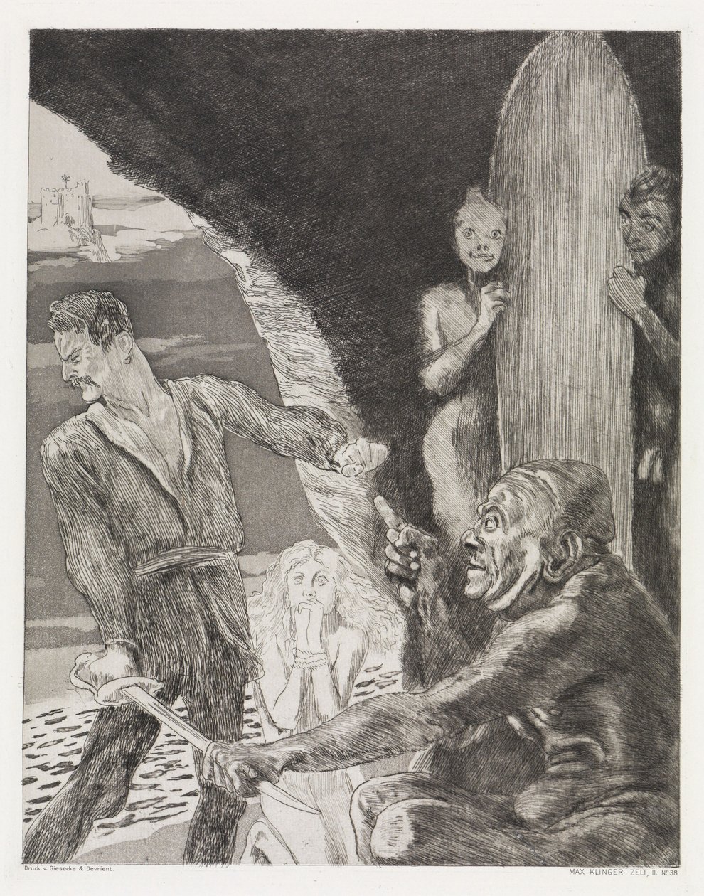 Podmínka (Stan, Opus XIV, 2. část, č. 38) od Max Klinger