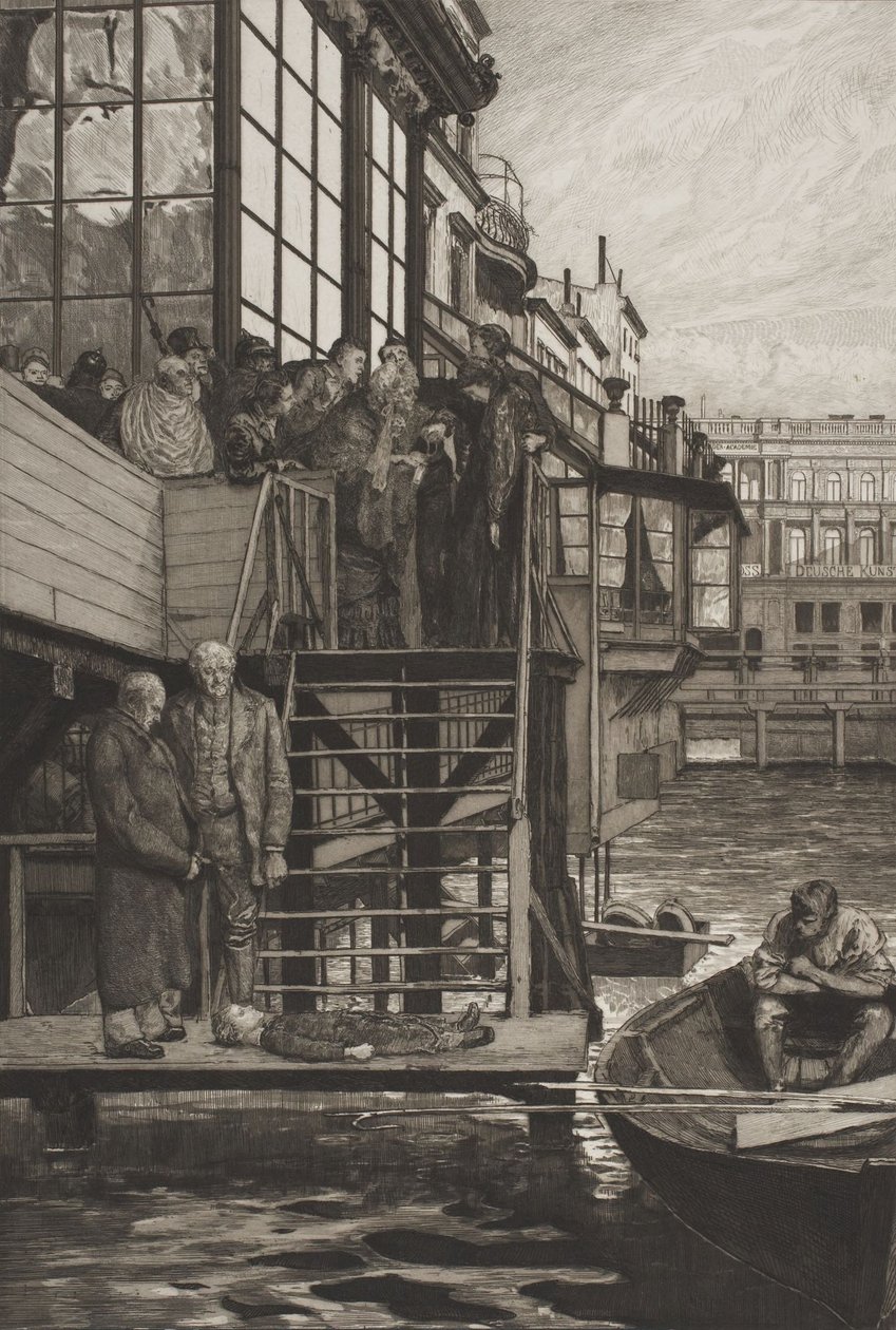 Matka II, z Dramat Opus IX od Max Klinger
