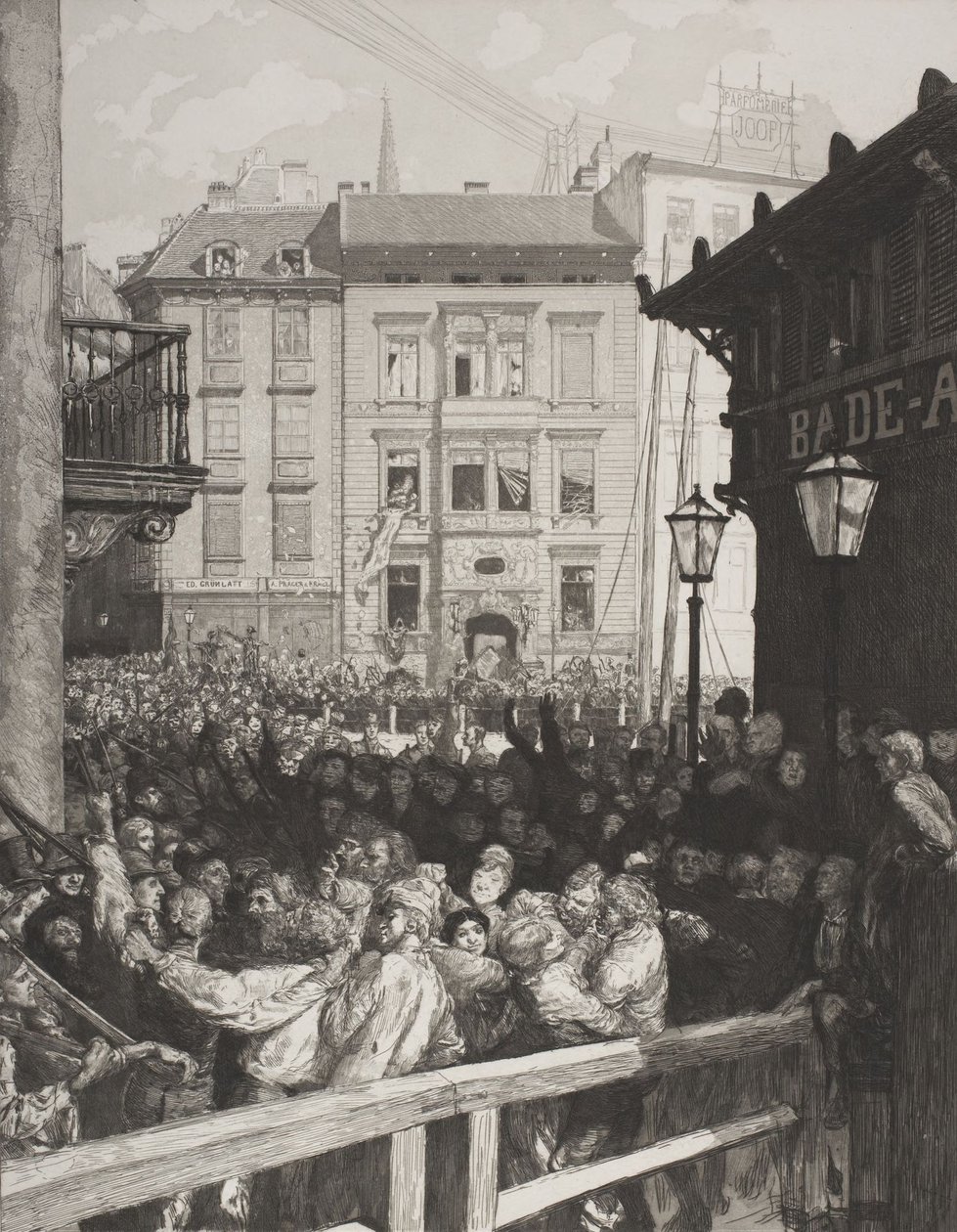 Březnové dny I, z Dramat Opus IX od Max Klinger