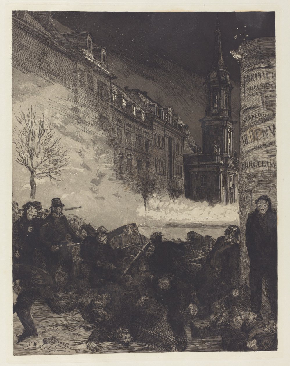 Märztage II (Březnové dny II) od Max Klinger