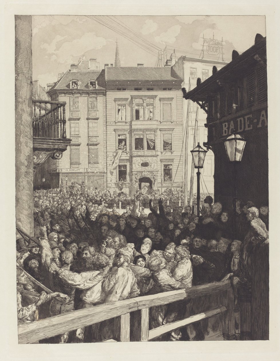 Märztage I (Březnové dny I) od Max Klinger