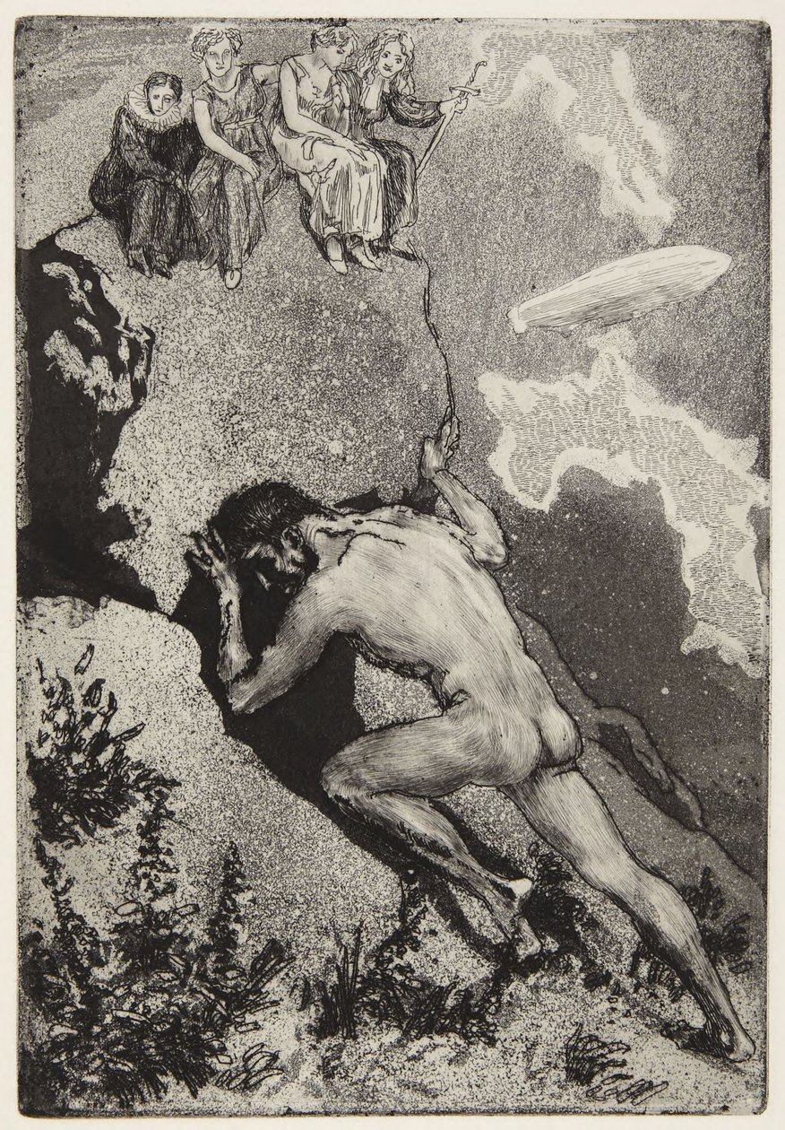 „Sisyfos“ od Max Klinger