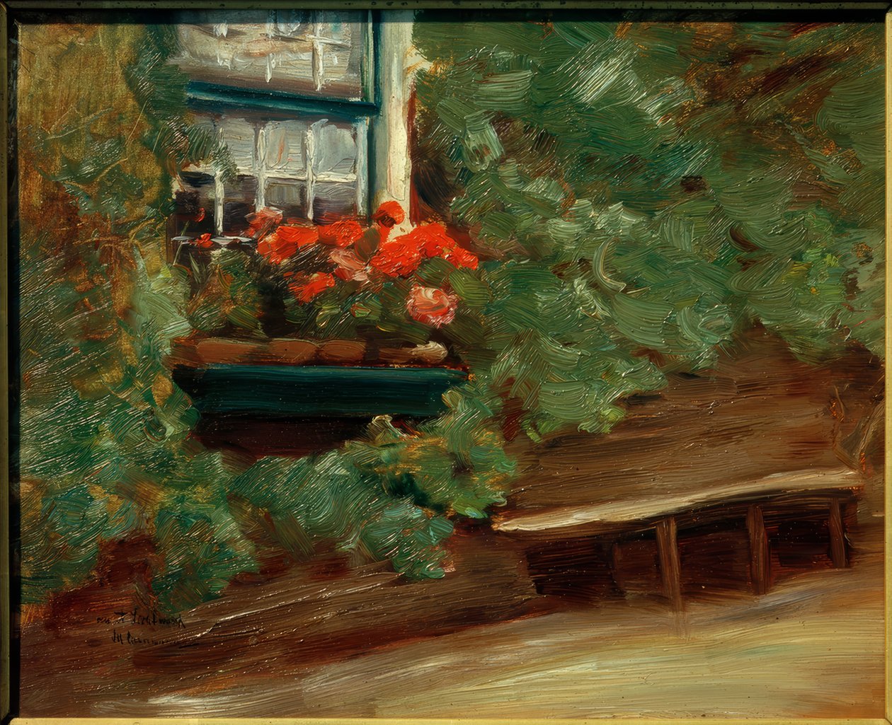 Pohled na holandský statek od Max Liebermann