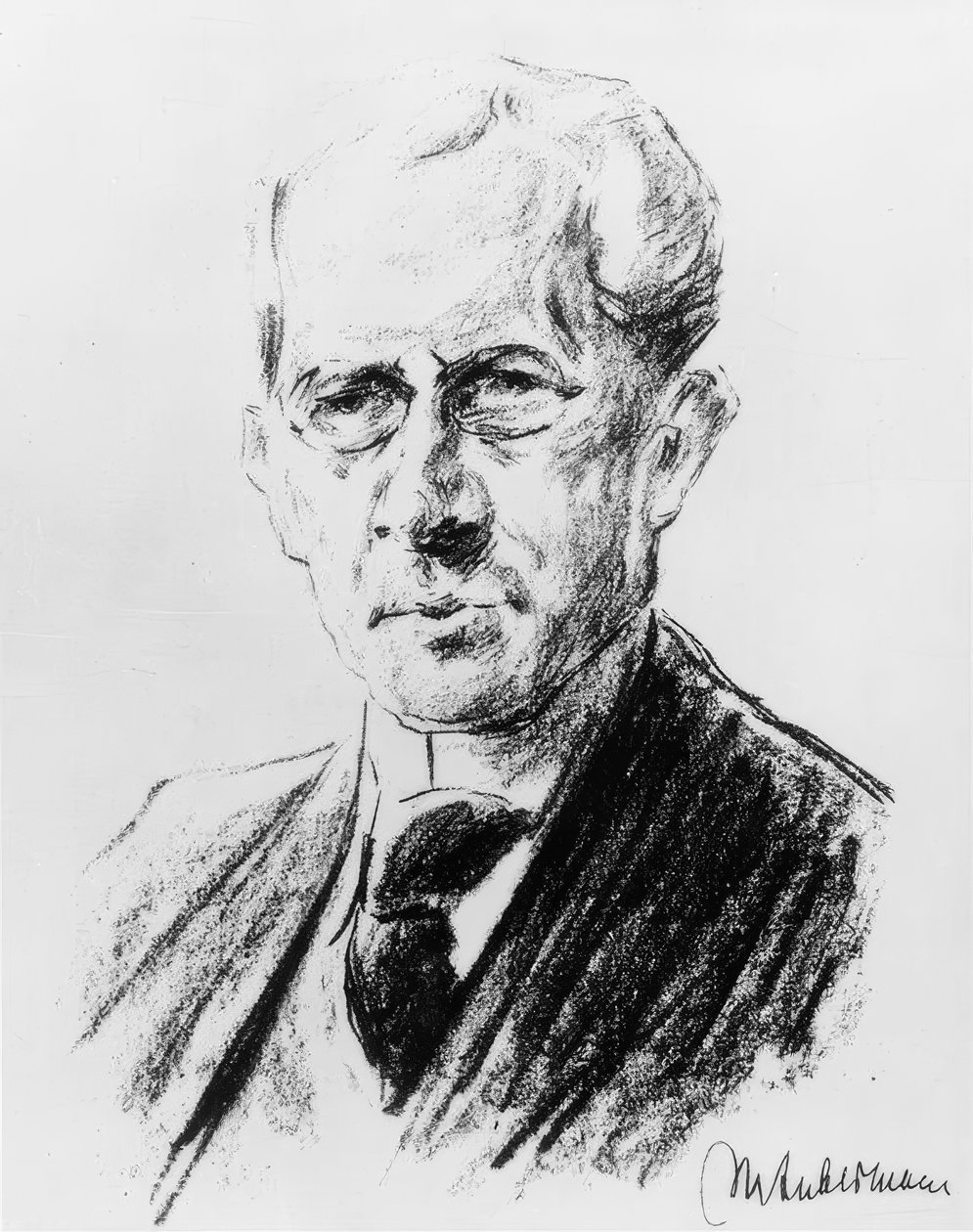 Arno Holz / lit. Max Liebermann od Max Liebermann