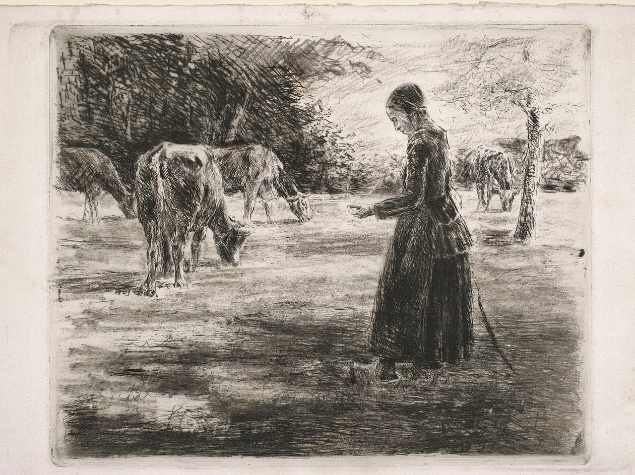 Na pastvině (u Deldenu v Holandsku) od Max Liebermann