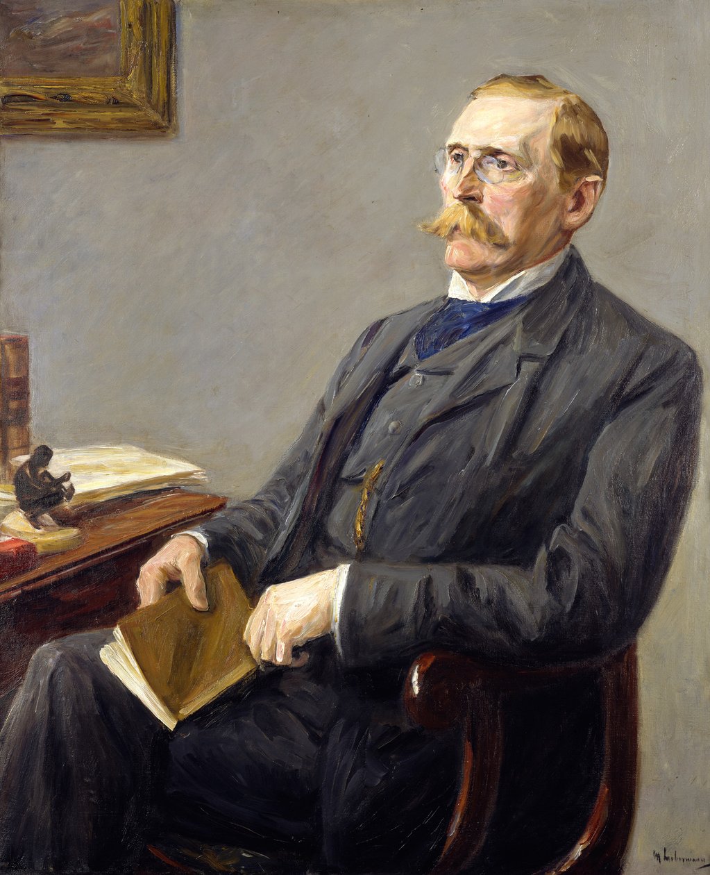 Portrét Dr. Wilhelma von Bode od Max Liebermann