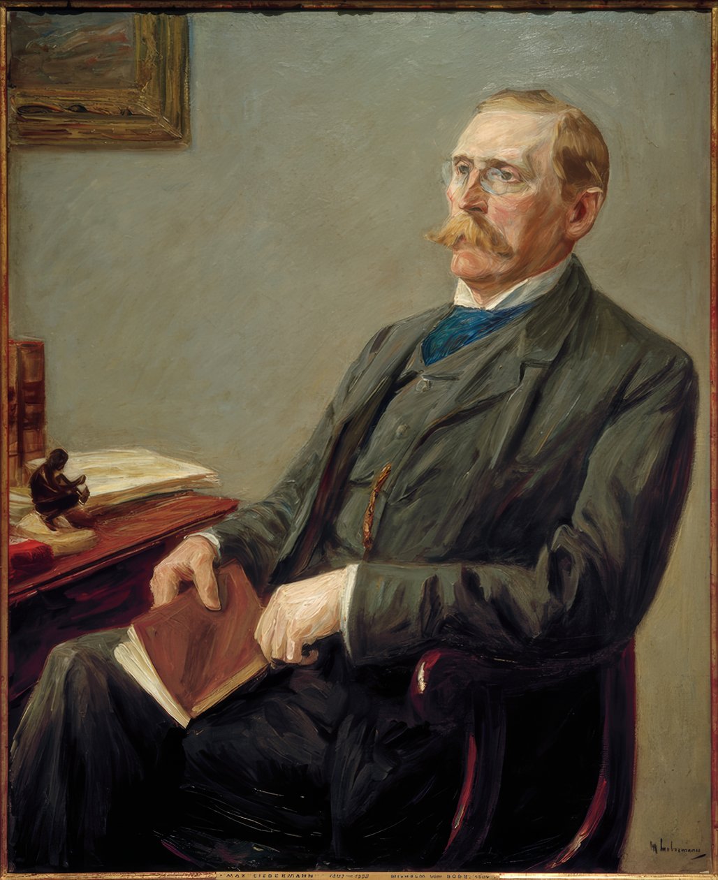 Portrét generálního ředitele Dr. Wihelma Bodeho od Max Liebermann