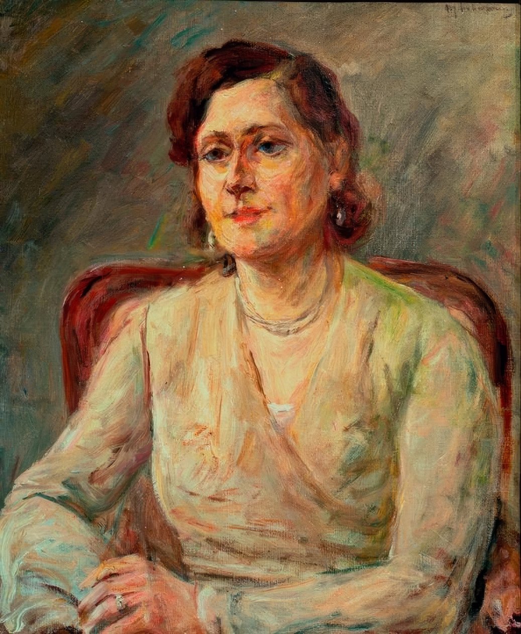 Portrét Lydie Petrowa od Max Liebermann