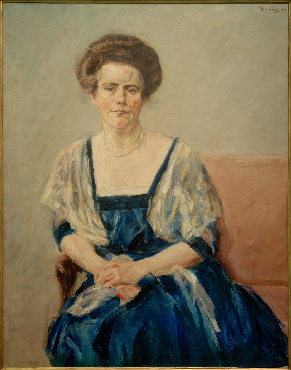 Portrét Marie Newmanové od Max Liebermann