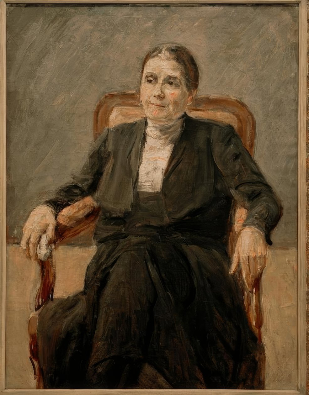Portrét Marthy Liebermannové od Max Liebermann