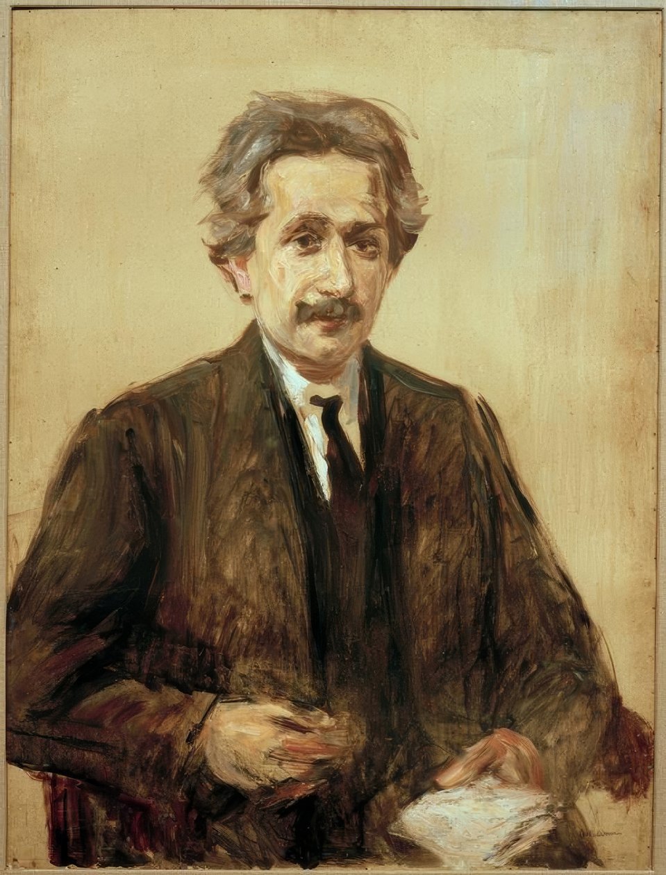 Portrét profesora Alberta Einsteina od Max Liebermann