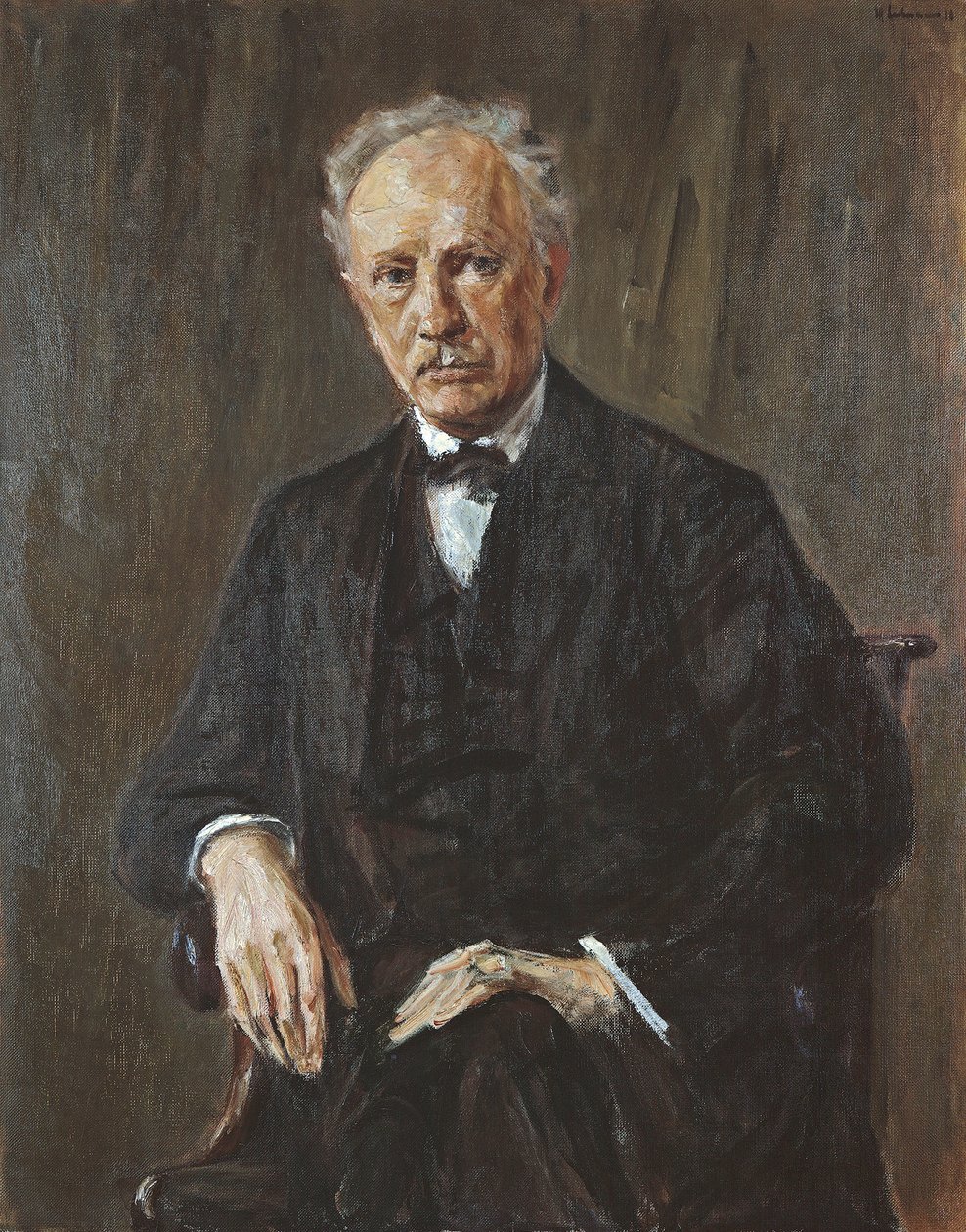 Portrét Richarda Strausse od Max Liebermann