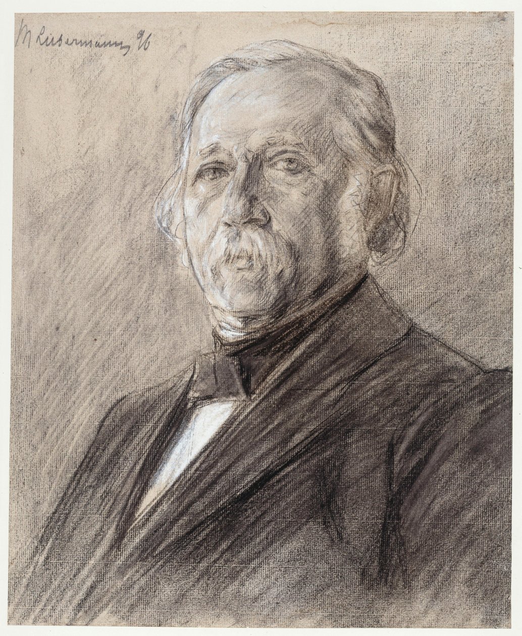Portrét Theodora Fontaneho od Max Liebermann
