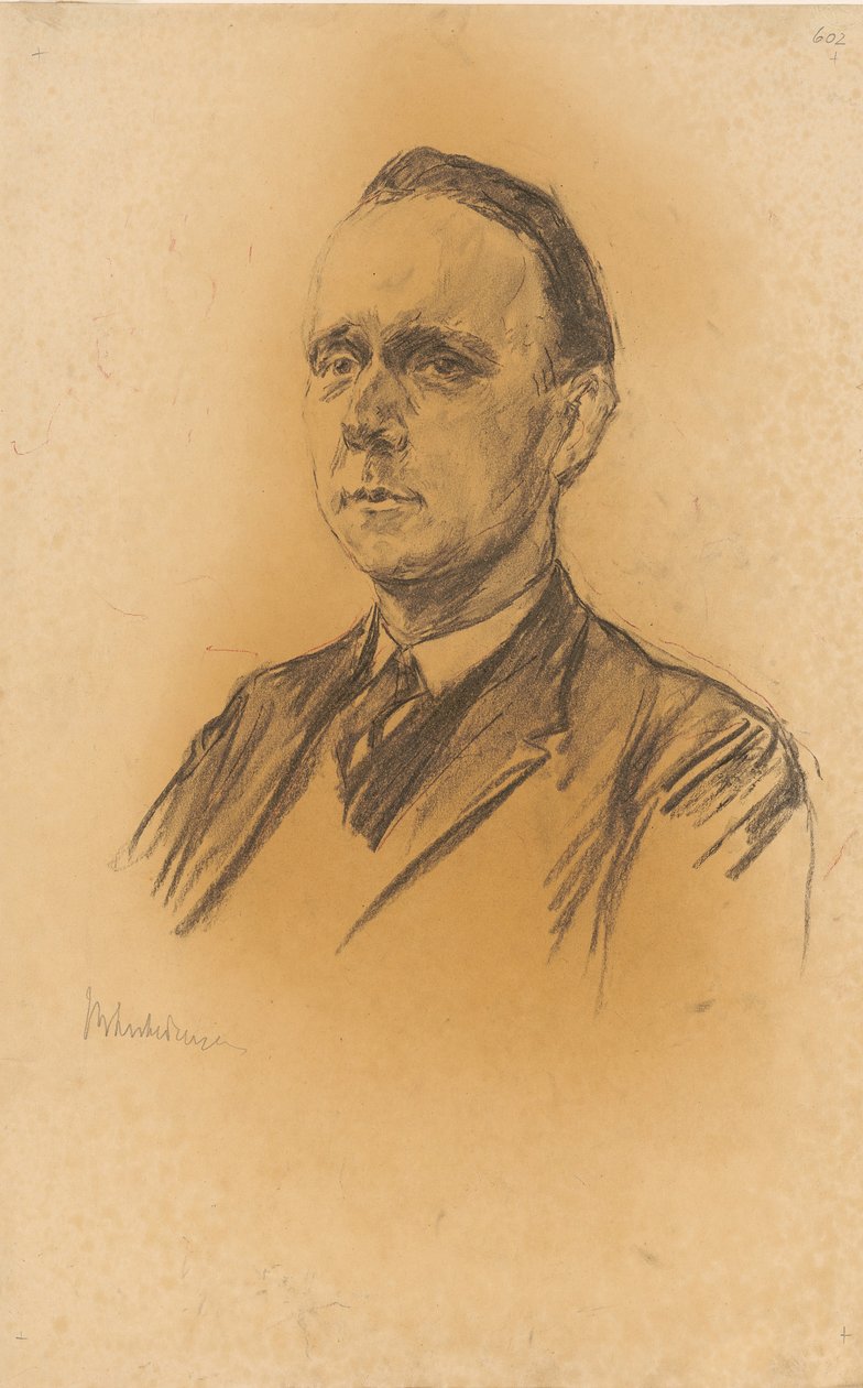 Portrét profesora Wernera Jägera od Max Liebermann