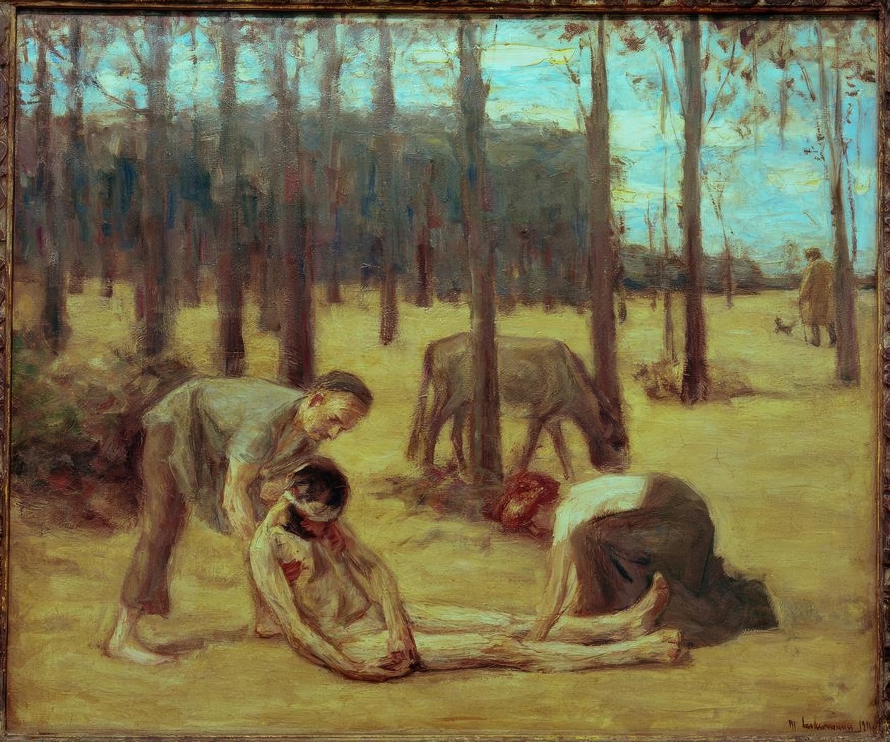 Dobrý samaritán od Max Liebermann