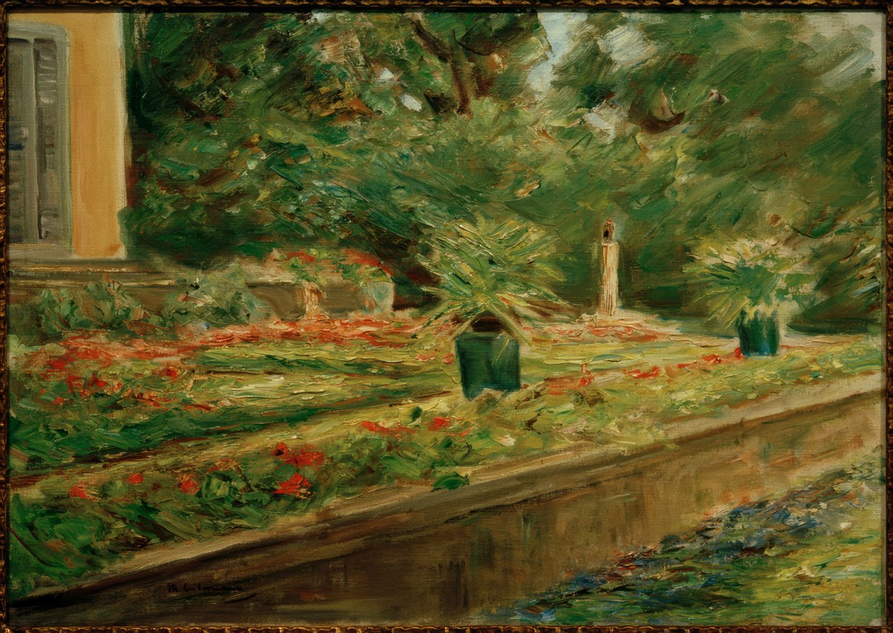 Květinová terasa v zahradě Wannsee na severozápad od Max Liebermann