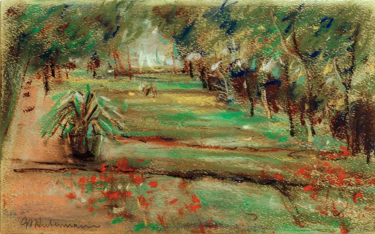 Zahrada u Wannsee od Max Liebermann