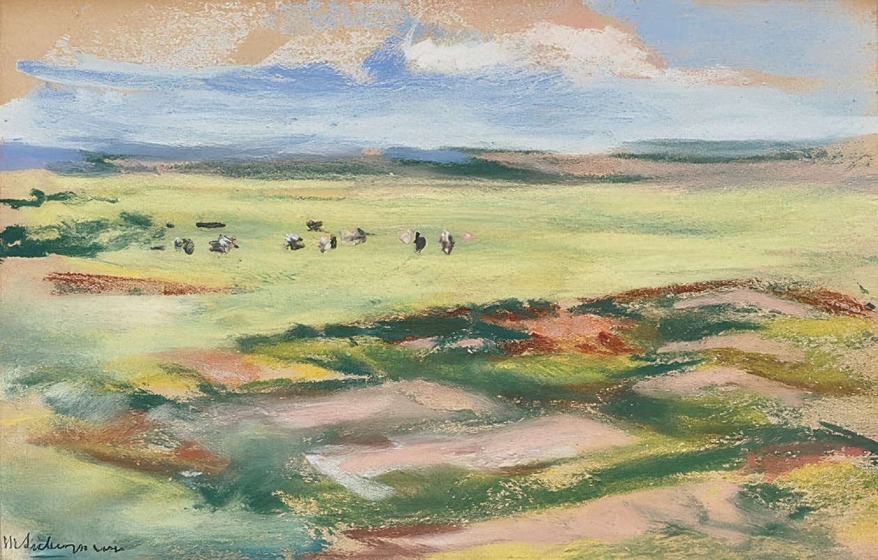 Za dunami od Max Liebermann