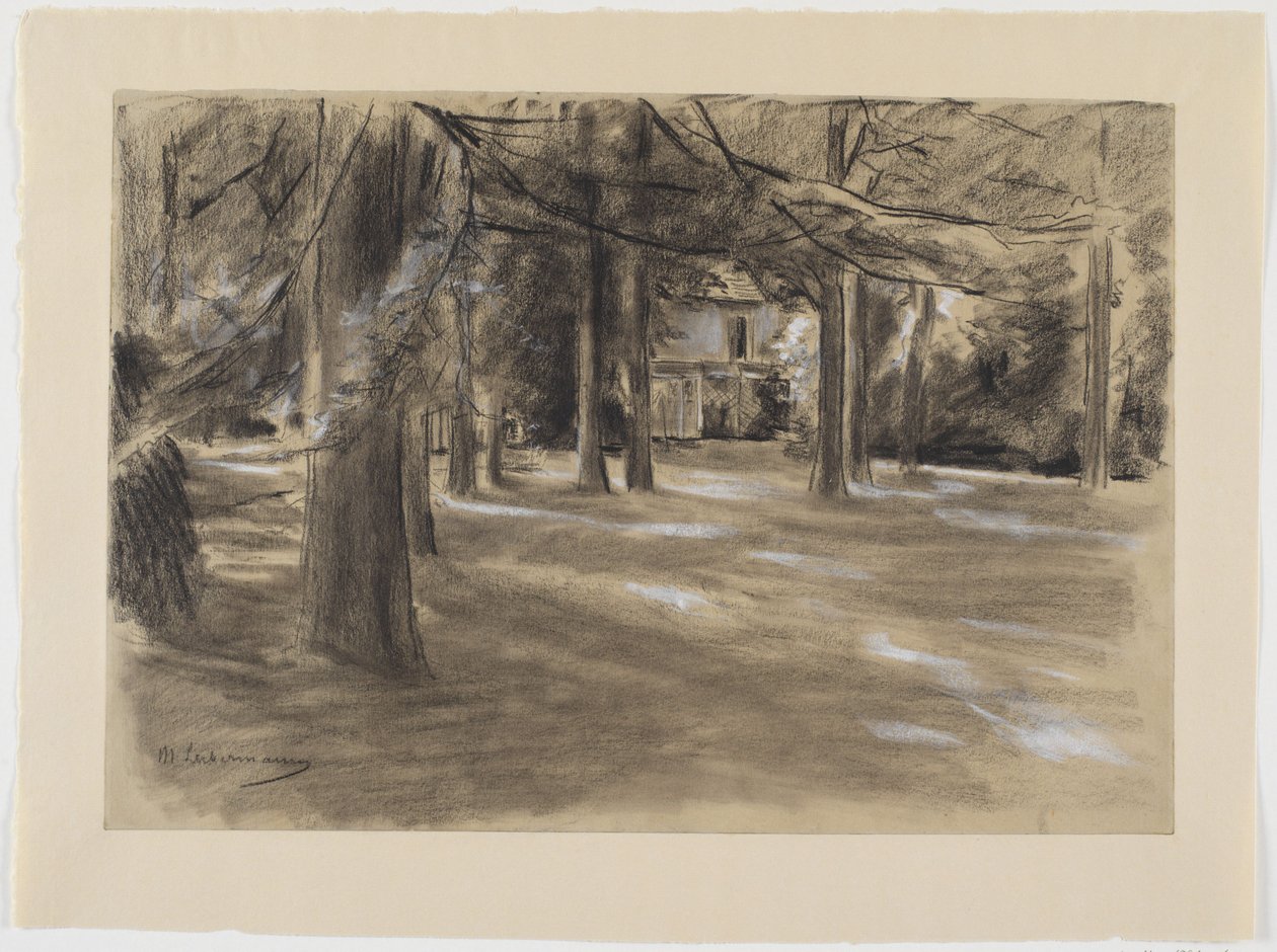 Holandská parková krajina s domem od Max Liebermann