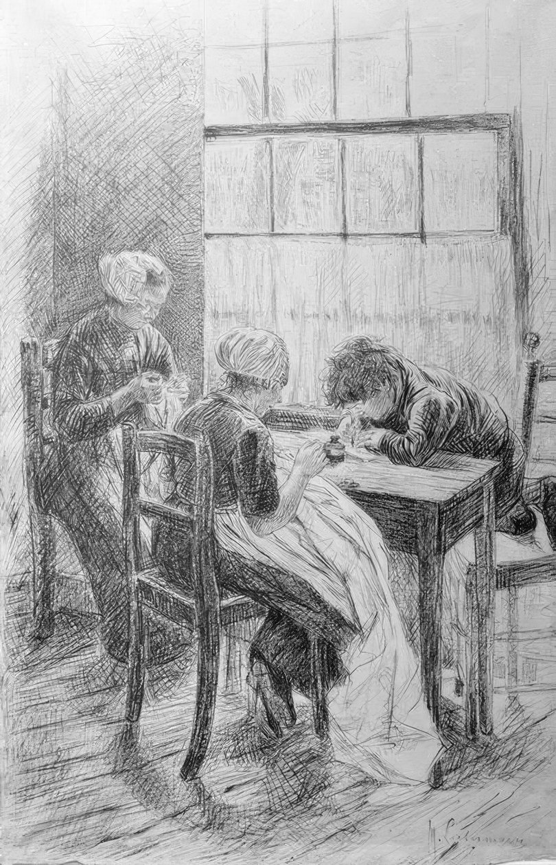 Holandský interiér od Max Liebermann