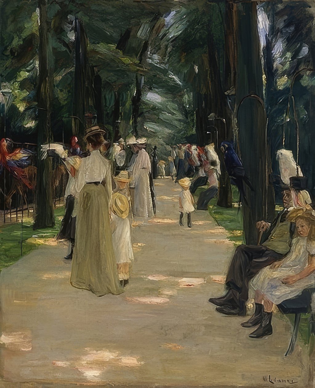 Παπαγείεναλλει. 1902 od Max Liebermann