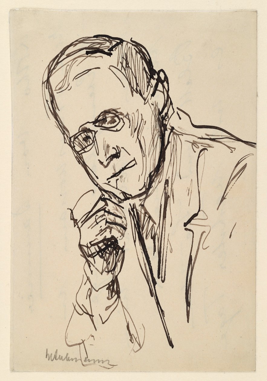 Portrét Huga von Tschudiho od Max Liebermann