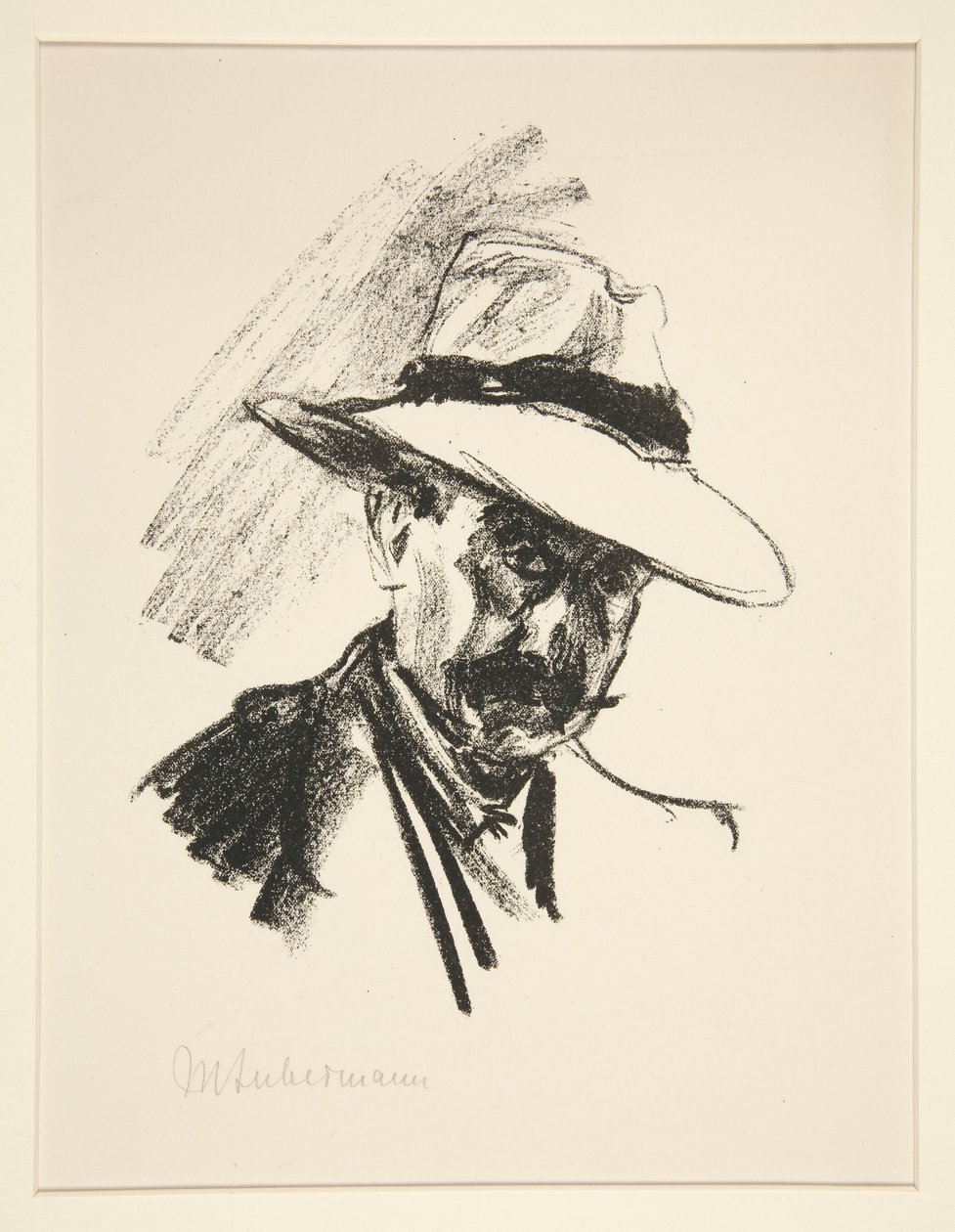 Portrét Waltera Hasenelevera od Max Liebermann