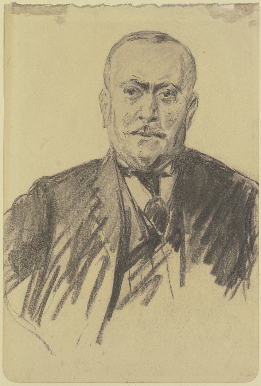 Portrét muže od Max Liebermann