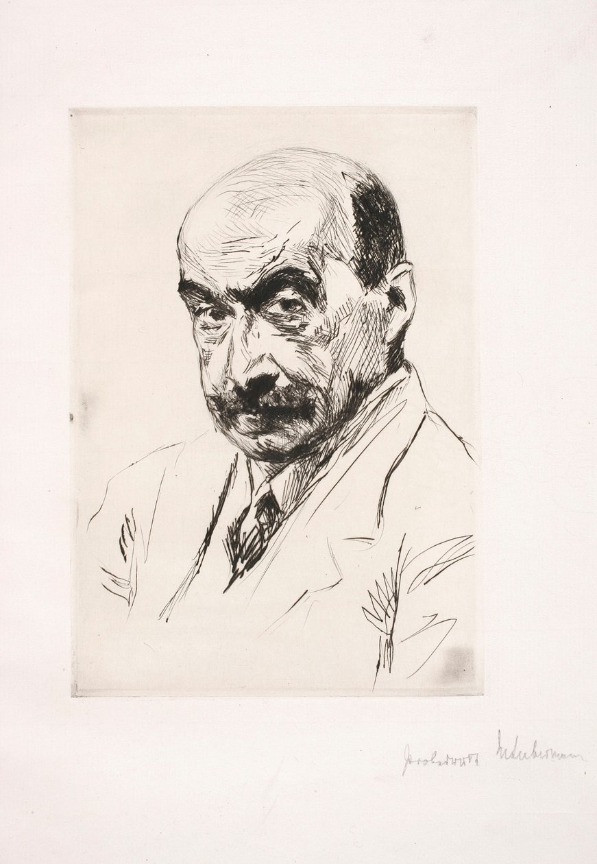 Autoportrét od Max Liebermann