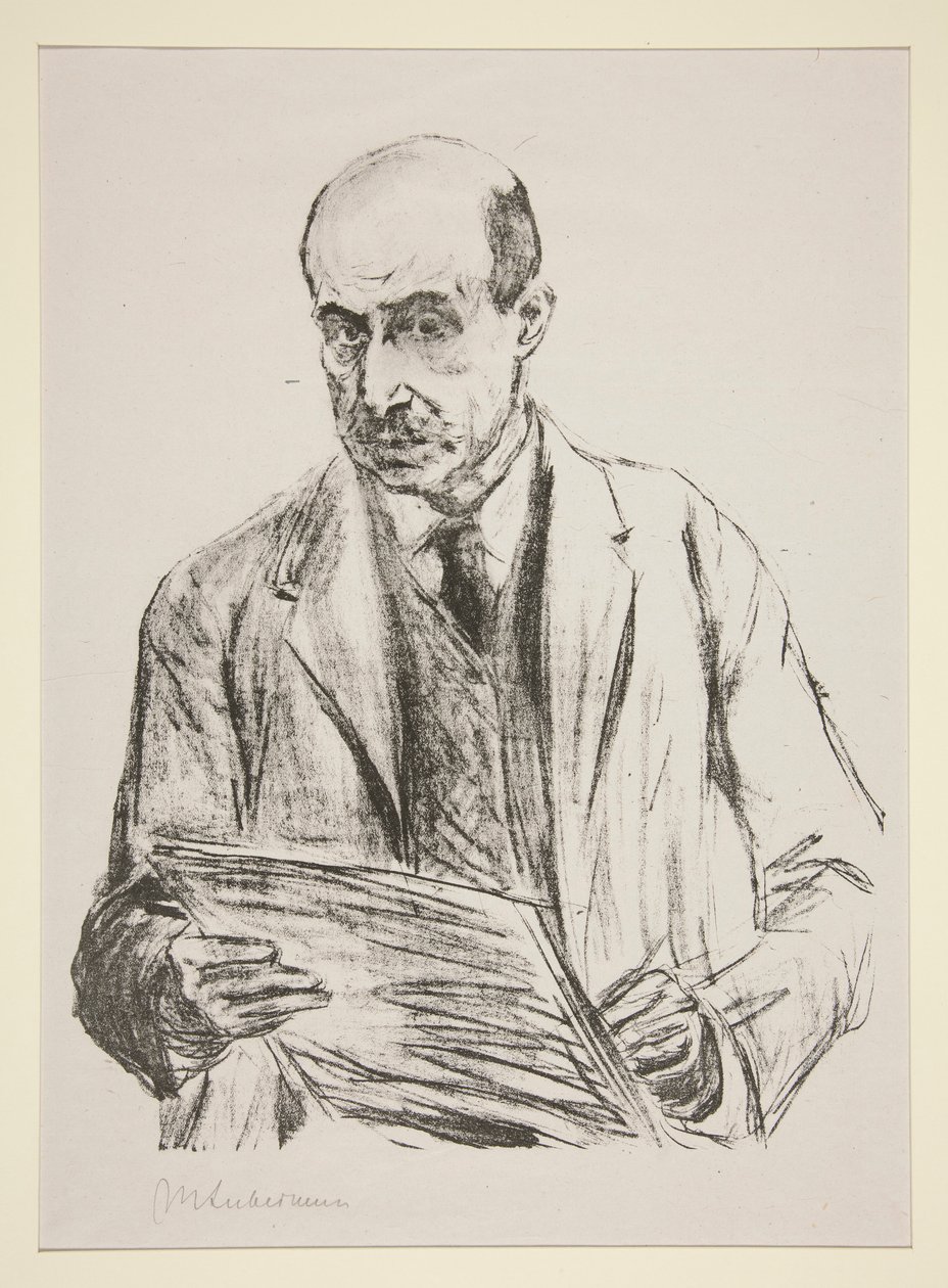 Autoportrét od Max Liebermann