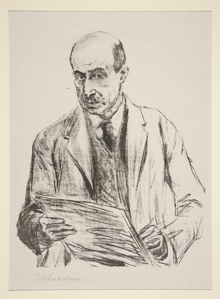Autoportrét od Max Liebermann