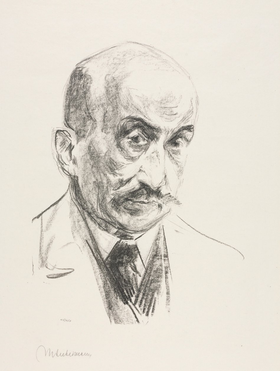 Autoportrét, 1921. od Max Liebermann