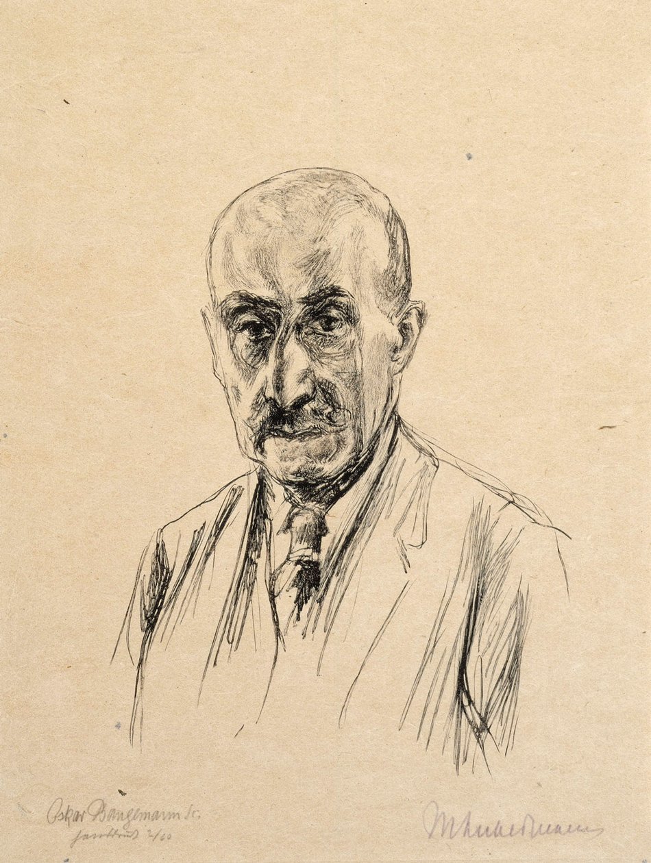 Autoportrét od Max Liebermann