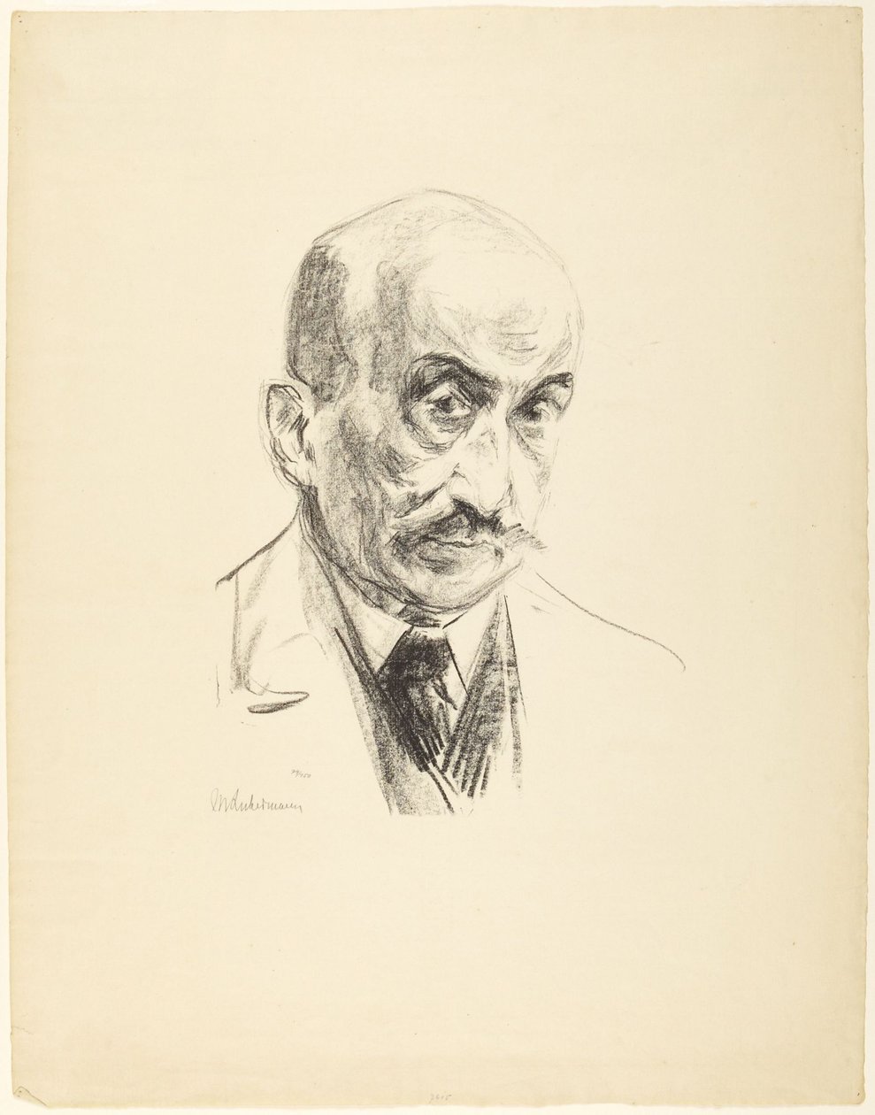 Autoportrét od Max Liebermann