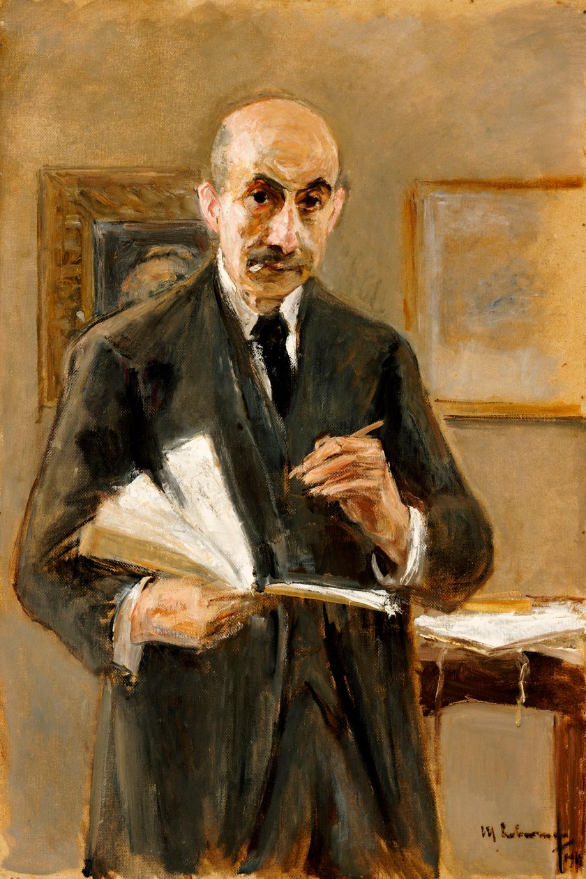 Autoportrét, 1916 od Max Liebermann