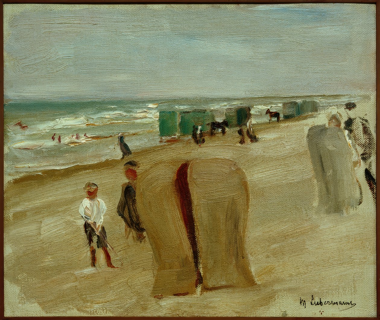 Strandszene v Noordwijku od Max Liebermann
