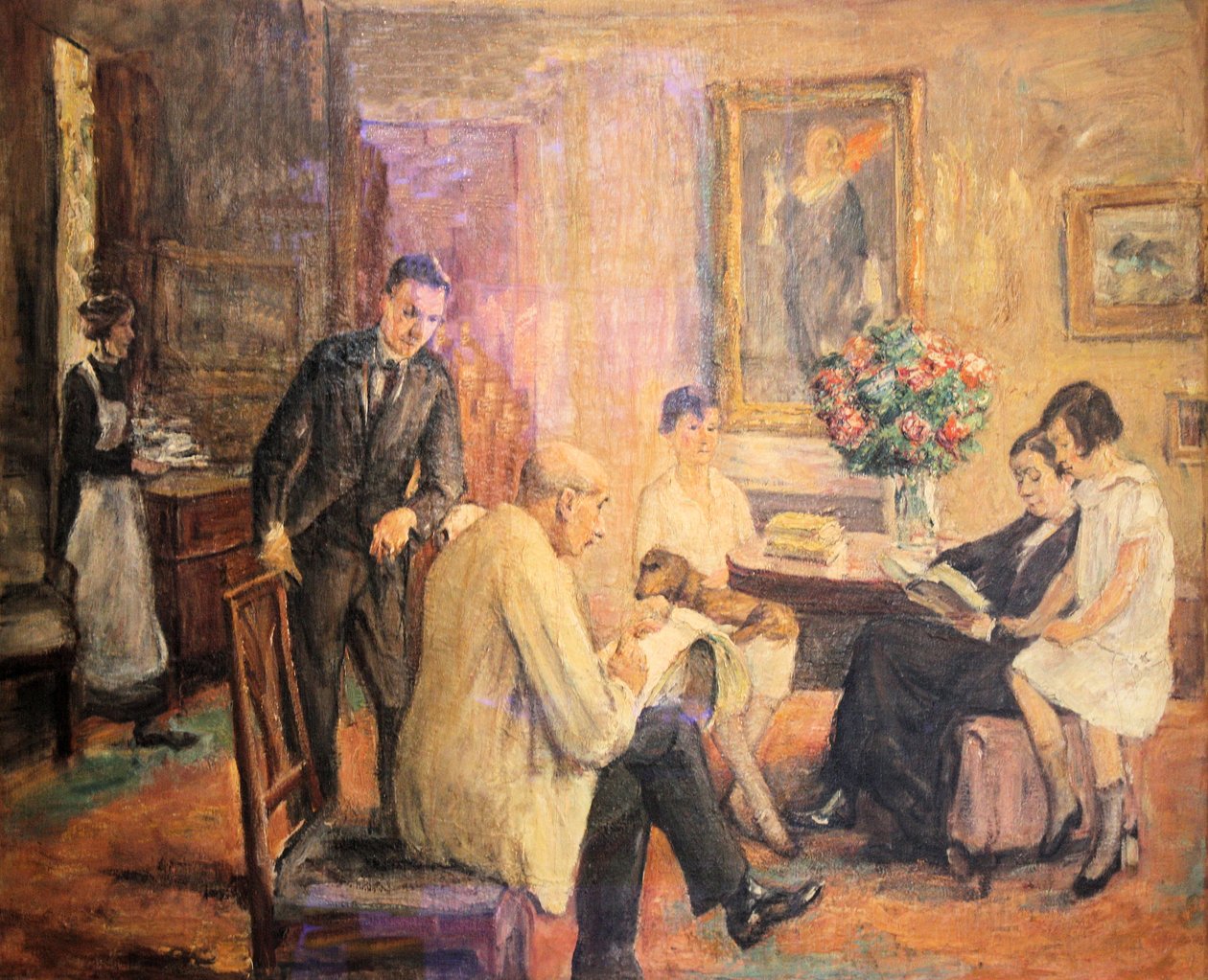 Rodina Liebermannových od Max Liebermann